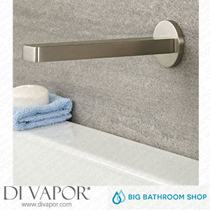 Big Bathroom Shop BT0040N Milano Ashurst - Basin or Bath Spout - Brushed Nickel Spare Parts