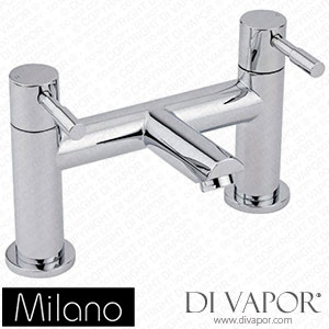 Milano BT0044C Mirage Modern Bath Filler Tap Chrome Spare Parts