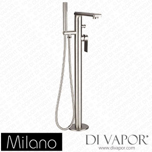 Milano BT0058N Ashurst Modern Freestanding Bath Shower Mixer Tap Brushed Nickel Spare Parts