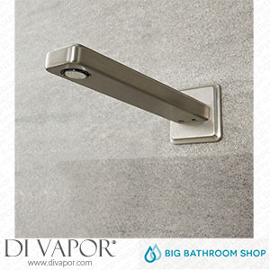 Big Bathroom Shop BT0070N Milano Ashurst - Wall Mounted Basin or Bath Spout - Brushed Nickel Spare Parts