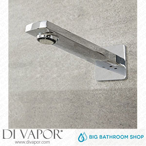 Big Bathroom Shop BT0080C Milano Hunston - Wall Mounted Basin or Bath Spout - Chrome Spare Parts