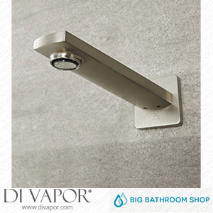 Big Bathroom Shop BT0080N Milano Hunston - Wall Mounted Basin or Bath Spout - Brushed Nickel Spare Parts