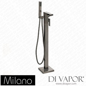 Milano BT0088G Orno Modern Freestanding Bath Shower Mixer Tap Gun Metal Grey Spare Parts