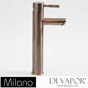 Milano BT0091OR Eris Modern High Mono Basin Mixer Tap Copper Spare Parts