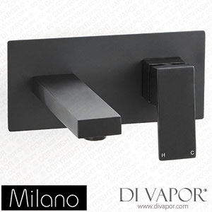 Milano BT0157BL Preto Modern Basin Mixer Tap Black Spare Parts