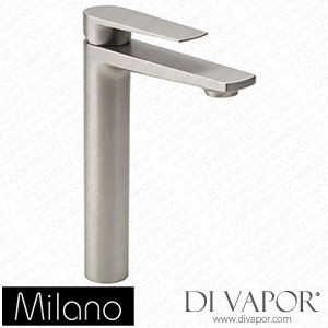 Milano BT0361N Hunston Modern High Rise Mono Basin Mixer Tap Brushed Nickel Spare Parts