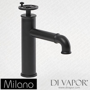 Milano BT0501BL Zandra Industrial Style Mono Basin Mixer Tap Black Spare Parts