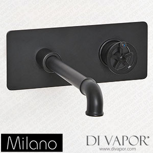 Milano BT0507BL Zandra Industrial Style Basin Mixer Tap Black Spare Parts