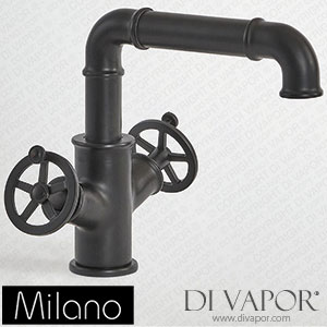 Milano BT0511BL Zandra Industrial Style Mono Basin Mixer Tap Black Spare Parts