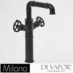 Milano BT0521-MVL Zandra Industrial Style High Rise Mono Basin Mixer Tap Spare Parts