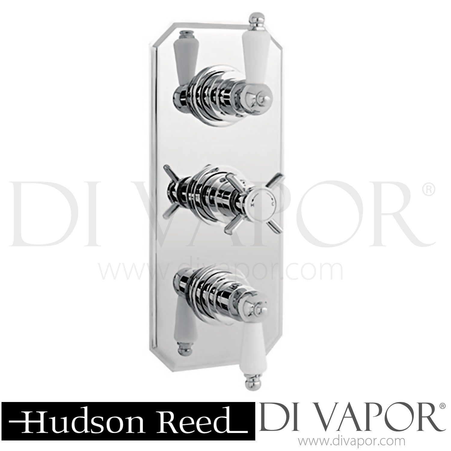 Ultra Traditional Concealed Thermostatic Triple Shower Valve With ...