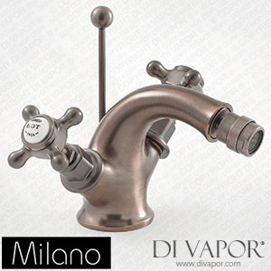 Milano BTE006ORX Elizabeth Traditional Deck Crosshead Mono Bidet Mixer Tap Bronze Spare Parts