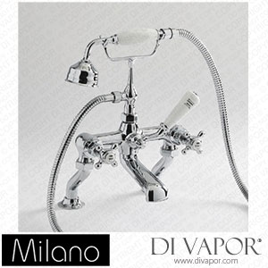 Milano BTE103CH Elizabeth Traditional Bath Shower Mixer Tap Spare Parts