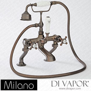 Milano BTE103ORX Elizabeth Traditional Bath Shower Mixer Tap Bronze Spare Parts