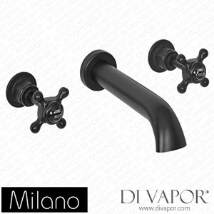 Milano BTE117BLX Elizabeth Traditional Crosshead Basin Mixer Tap Black Spare Parts