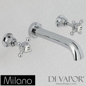 Milano BTE117CH Elizabeth Traditional Crosshead Basin Mixer Tap Spare Parts