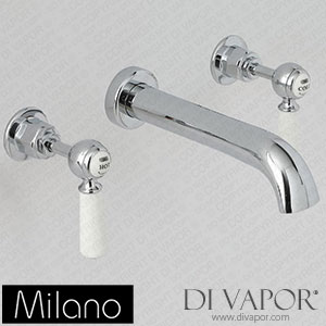 Milano BTE117LV Elizabeth Traditional Lever Head Basin Mixer Tap Spare Parts