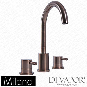 Milano BTQ007OR Mirage Modern Basin Mixer Tap Oil Rubbed Bronze Spare Parts