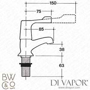 Barber Wilsons HEC103 Basin Pillar Taps Spare Parts