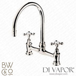 Barber Wilsons R1010-18-MU Regent 1890 Bridge Tap with Swivel Spout and Mushroom Unions Spare Parts