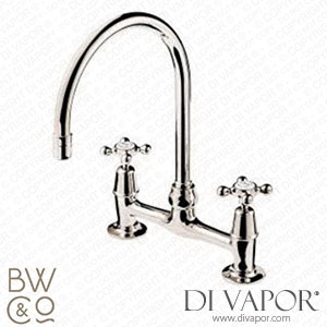 Barber Wilsons R1010-19-FL Regent 1900 Bridge Tap with 8 Inch Swivel Spout and Flange Unions Spare Parts