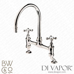 Barber Wilsons R1010 Regent Deck Mounted Bridge Kitchen Tap with 8 Inch Swivel Spout Spare Parts