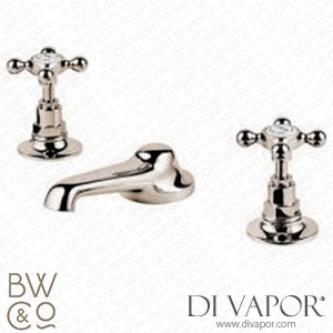 Barber Wilsons R6457-18 Regent 1890 Widespread Tap with 5 1/2 Inch Spout with Plug Spare Parts