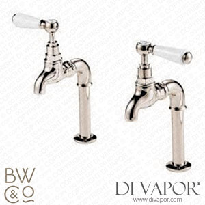 Barber Wilsons RCL260-18-6 1890 Regent China Lever Bib Taps Pair Spare Parts