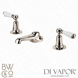 Barber Wilsons RCL6452-19 Regent China Lever 1900 Widespread Tap with 4 1/2 Inch Spout and Plug and Chain Spare Parts