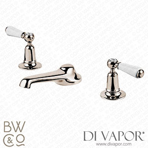 Barber Wilsons RCL6457-19 Regent Chine Lever 1900 Widespread Tap with 5 1/2 Inch Spout and Plug and Chain Spare Parts