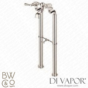 Barber Wilsons RML3310-19 Regent 1900 Freestanding Bath Tap with Metal Lever and Bracing Kit Spare Parts