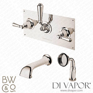 Barber Wilsons RML3452SETH Regent Wall Mounted Bath and Shower on Plate with Handspray on Deck Spare Parts