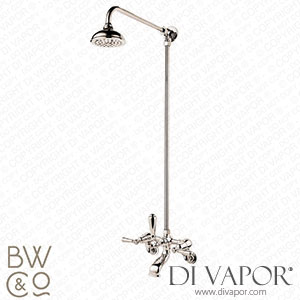 Barber Wilsons RML4302-19 1900 Regent Exposed Wall Mounted Bath Shower Tap with Metal Lever Spare Parts