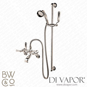 Barber Wilsons RML4306-19 1900 Wall Mounted Exposed Bath/Shower Mixer with Handspray on Silde Bar Spare Parts