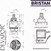 Bristan CART 06706 Cartridge