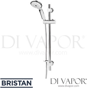 Bristan CAS KIT02 C Cascade Shower Kit with Single Function Large Handset