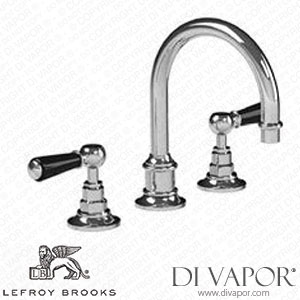 Lefroy Brooks Classic Tubular 3-hole Basin Mixer With Black Levers (Cb-1108) Spare Parts