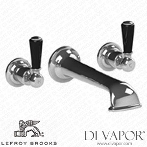 Lefroy Brooks Classic Black Lever Wall Mounted Bath Filler Trim (Cb-2401) Spare Parts