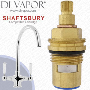 CAPLE Shaftsbury Traditional Dual Control Cold Kitchen Tap Cartridge