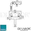 VADO CEL 131T CP Spare Parts Diagram