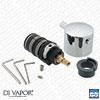 Vado CEL-RETROFIT/E2 Retrofit Kit Including Cartridge, Handle and Thermostop Ring for Celsius CEL-149-3/4 Valves