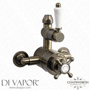 Chatsworth 1928 Antique Brass Twin Exposed Shower Valve - CH34VAB Spare Parts