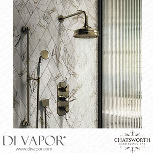 Chatsworth 1928 Antique Brass Traditional Shower w. Concealed Valve 8 Head + Slide Rail Kit - CH63VABPK2 Spare Parts