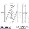 Bristan CHE85-W Spare Parts Diagram