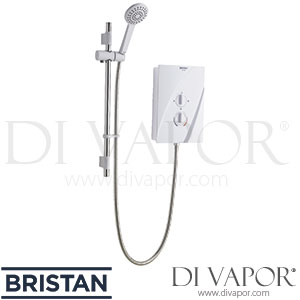 Bristan CHE85 W Cheer Electric Shower 8.5kW - White - Spare Parts