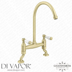 Chatsworth Brushed Brass Traditional Bridge Lever Kitchen Sink Mixer - CHKT11BB Spare Parts