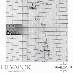 Chatsworth Traditional Crosshead Top Outlet Thermostatic Bar Shower Valve inc. Rigid Riser Kit - CHXBVRR Spare Parts