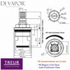 Cooke & Lewis Treur Hot Tap Cartridge Diagram