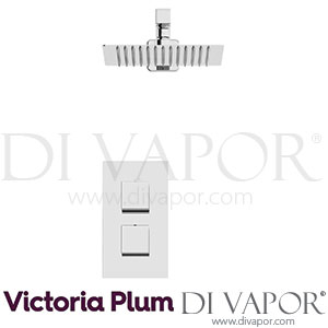 Orchard CNBUNSQ Derwent Thermostatic Square Concealed Shower Valve and Head Set Spare Parts