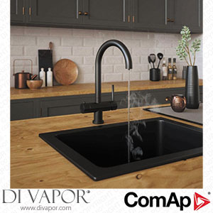 Comap 922213 Comap Hot Water Tap Matt Black Spare Parts